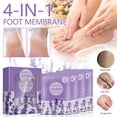 thumbnail image 3 of Uxgjfwu 4 in 1 Exfoliating Foot Mask, Hydrating Treatment with Natural Fruit Nutrition, Long Lasting Repair for Feet, 3 of 5