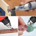 thumbnail image 4 of Juego de anillos de arena de 150 piezas Juego en caja Accesorios de percha de molino eléctrico Combinación de pulido y corte, 4 of 5
