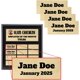 thumbnail image 1 of Placas Perpetuas Alpha Awards con 4 Placas de Nombre Personalizadas, 1 of 7