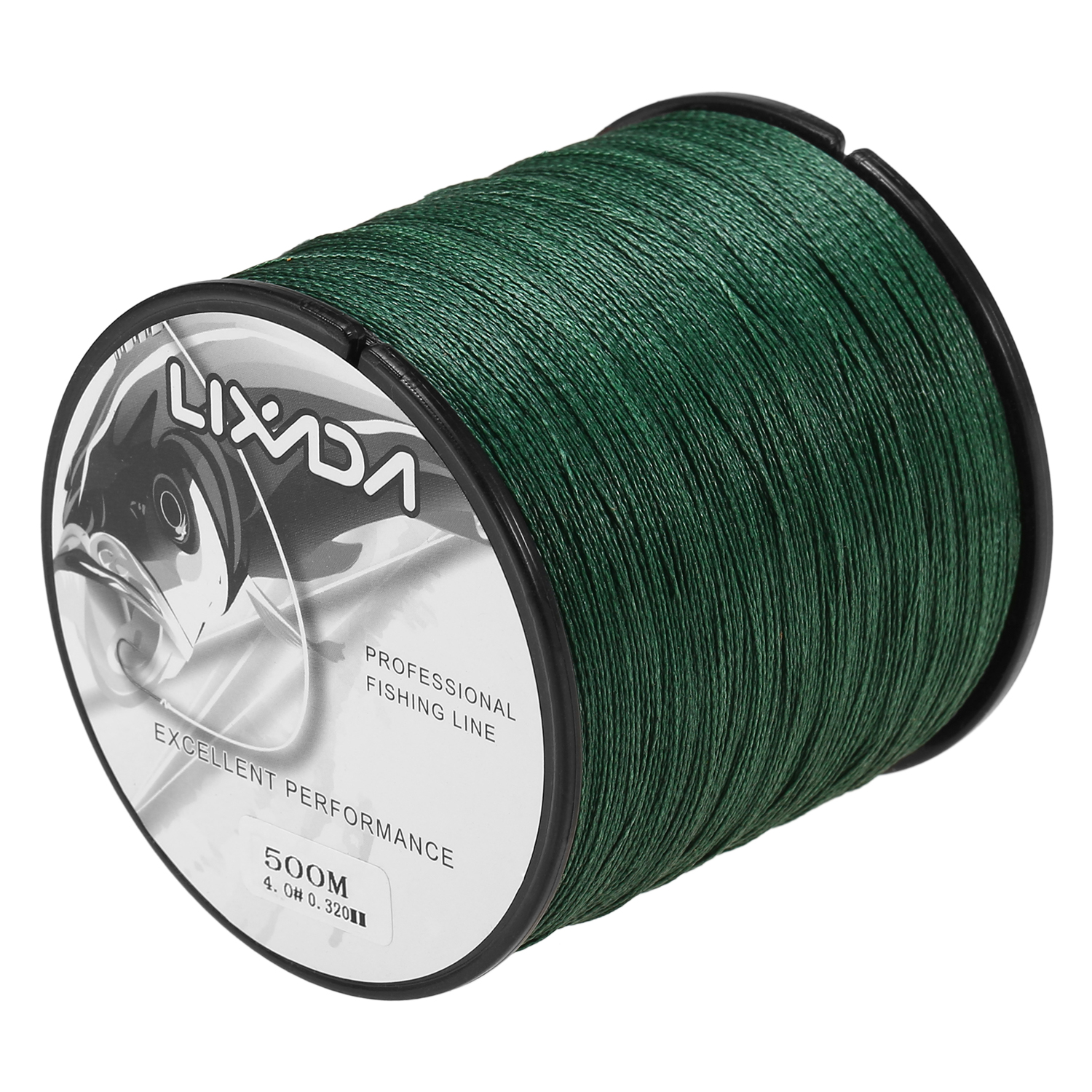 Lixada 1641Ft Braided Fishing Line 4 Strands Multifilament PE Fishing