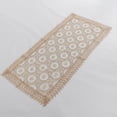 thumbnail image 4 of simhoa Embroidered Lace Tablecloth Retro Table Cloth Party Decor Golden 120x60cm, 4 of 8