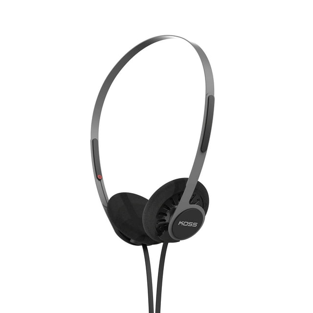 Auriculares supraaurales Koss KPH40 Utility, estilo retro, color negro