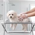 thumbnail image 6 of Foldable Pet Bathing Stand Hammock, 2027 New 2-in-1 Grooming Bed Support, Washing Sling Holder for Small & Medium Dogs, Home Salon Grooming, Washable Mesh, Joint Support & Restraint, 6 of 6