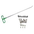 thumbnail image 1 of koolsoo Auto Body Dent Repair Tool Dent Removal Rod Versatile Easy to Use Practical Car Dent Puller Hand Tools for Car Auto Body Right Angle Hook, 1 of 9