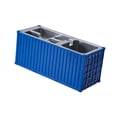 thumbnail image 2 of Rongfmy Shipping Container Pen Holder Compact Multi Functional Container Storage Box Sky Blue, 2 of 9
