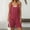 Wine, variant on Yotami Short Jumpsuit for Women Wide Leg Sleeveless Solid Color Streetwear Jumpsuit with Pocket V-Neck Summer Adjustable Strap Romper for Beach