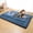 Full Navy Blue, variant on 105gsm 100% Polyester Brushed Fabric Sponge Tatami Mat Japanese Style Plain Color Soft Durable Floor Mat Comfortable Home Mat