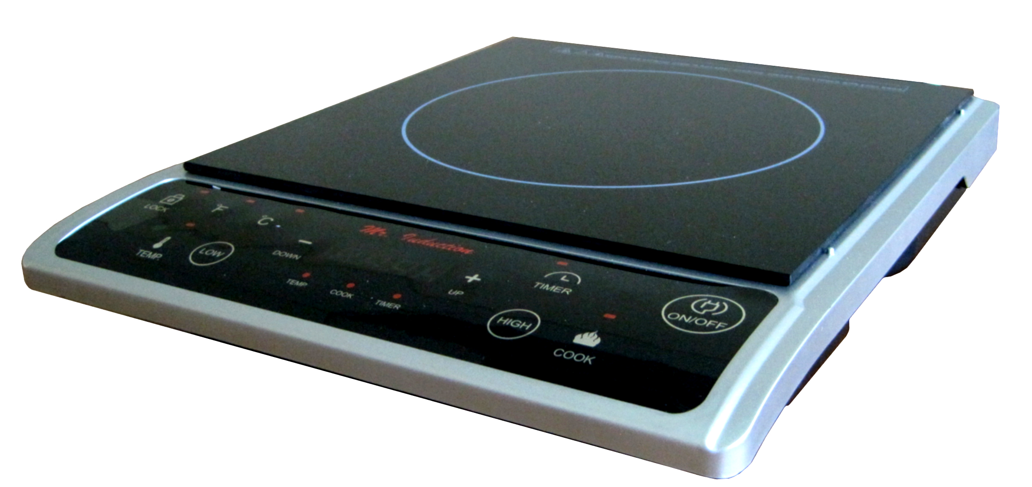 SPT 1,300W Induction Cooktop, Silver - image 2 of 4