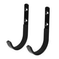 thumbnail image 4 of Archery Bow Storage Rack, Wall Mount Hangers Stainless Steel 2PCS With Screw For Hunting, 4 of 8
