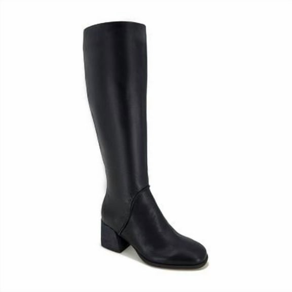Gentle Souls | Sacha Leather Tall Boot in Black, Size: 9 by Kenneth Cole