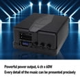 thumbnail image 4 of Amplificador Estéro de Automóvil, 4 x 60W DC 12V Amplificador DAP de Alto Rendimiento para El Estereo, 4 of 7
