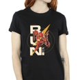 thumbnail image 3 of DC Comics Womens le T-Shirt de Garçon en Coton à Course Éclair, 3 of 4