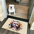 thumbnail image 2 of Shih Tzu Portrait Watercolor Vintage Retro Styles Doormat Lion Dog Lover Gifts Indoor Outdoor Welcome Mat - 00001, 2 of 5