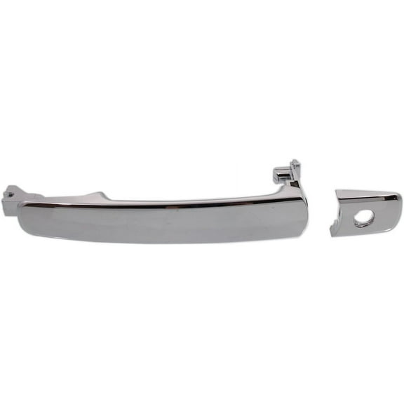 Replacement REPN462342 Exterior Door Handle Compatible with 2008-2015 Nissan Rogue 2003-2007 Infiniti G35 Front, Left Driver Chrome