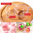thumbnail image 5 of 24/1 piezas de bolas de Navidad huecas, bolas transparentes de plástico para hacer tú mismo, adornos rellenables para colgar en el árbol de Navidad, regalos para fiestas en el hogar, decoración, 5 of 5