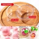 thumbnail image 5 of 24/1 piezas de bolas de Navidad huecas, bolas transparentes de plástico para hacer tú mismo, adornos rellenables para colgar en el árbol de Navidad, regalos para fiestas en el hogar, decoración, 5 of 5