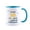 Blue, variant on Funnil Ceramic Coffee Mug 50th Birthday Gifts Ideas Mother's Day Gifts Black
