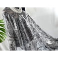 thumbnail image 2 of Dazzling Elegant Evening Wrap for Special Occasions | Luxurious Designer Shawl with Shimmering Accents|SOL24A304, 2 of 5