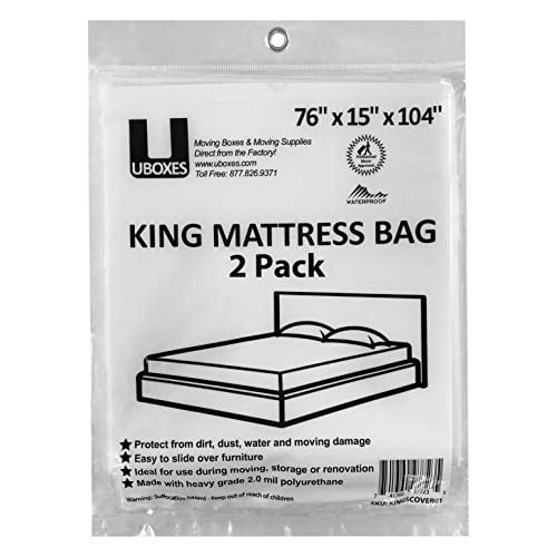 King Mattress Cover 2 Pk