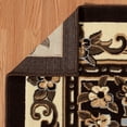 thumbnail image 4 of United Weavers 950 10655 28 1 ft. 11 in. x 7 ft. 2 in. Cafe Demitasse Runner Rug, Dark Brown, 4 of 4