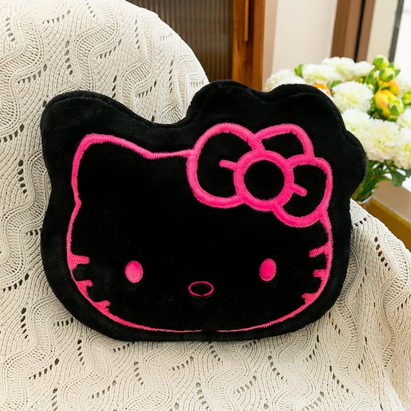 Hello Kitty and My Melody Plush Pillows,Cute Star and Face-Shaped Soft Cushion for Sofa Bedroom Decor
