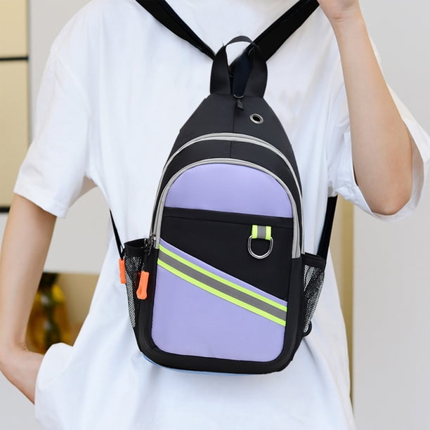 Fiudx Bolso de Negocios Tipo Bandolera, Multifuncional, Correa Ajustable, Tela Suave, Prácticos Bolsillos con Cremallera, Ideal para Viajes Al Aire Libre, Fitness y Desplazamientos Diarios, 32 X 19 X