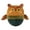 Owl, variant on Manhattan Toy Wobbly Bobbly Bear Weighted, Soft Silicone Wobble Ball with Embroidered Plush Baby & Toddler Toy
