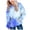 Blue, variant on mgoYE Hoodies for Teen Girls Cute Oversized Gradient Sweatshirts Long Sleeve Pullover Fall Winter Clothes