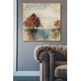 thumbnail image 4 of Epic Graffiti 'Landscape Monotype II' by Silvia Vassileva, Canvas Wall Art, 37"x37", 4 of 5