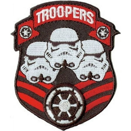Star Wars - Troopers Logo Iron On Licensed Patch