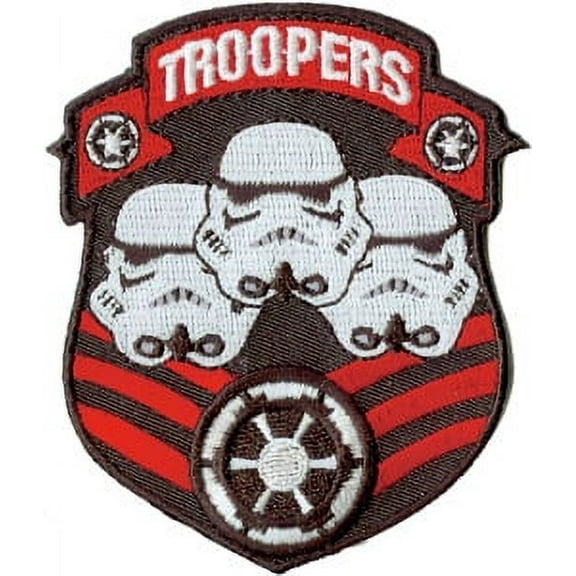 Star Wars - Troopers Logo Iron On Licensed Patch