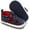 H/Coconut Tree Navy Blue, variant on Isbasic Infant Baby Boys Girls Summer Beach Sandals Breathable Athletic Anti-slip Soft Sole Newborn First Walker Crib Shoes