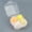 Yellow, variant on 4pcs Makeup Sponge Blender Beauty Egg Cosmetic Puff Soft Foundation Sponges Powder Puff Women Make Up Accessories Beauty Tools