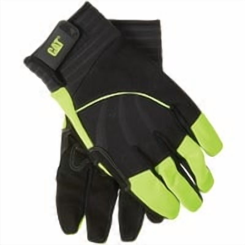 West Chester CAT High Visibility Synthetic Leather Work Glove - Pack of 6 Bulk Buy Multipack