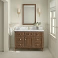 thumbnail image 3 of James Martin Vanities 424-V48-1Wz Lorelai 48" Single Basin Wood Vanity Set - Black, 3 of 6