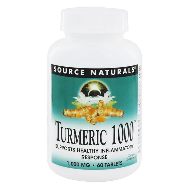 Source Naturals Turmeric 1000 1000 mg. 60 Tablets