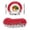 Red, variant on 13 Inch Round Placemats Set of 6, Red Christmas Non Slip Heat Insulation PP Table Mats, Snowman Snowflake Winter Birds Washable Place Mats for Kitchen Dining Party Table Decor