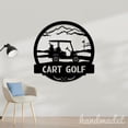 thumbnail image 2 of Handmadetneonsign Golf Cart Metal Wall Art Light, Golf Metal Sign Wall Decor, Golfing Metal Decor 50705, 2 of 5