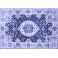 thumbnail image 1 of Ahgly Company Indoor Rectangle Abstract Blue Modern Area Rugs, 5' x 8', 1 of 4