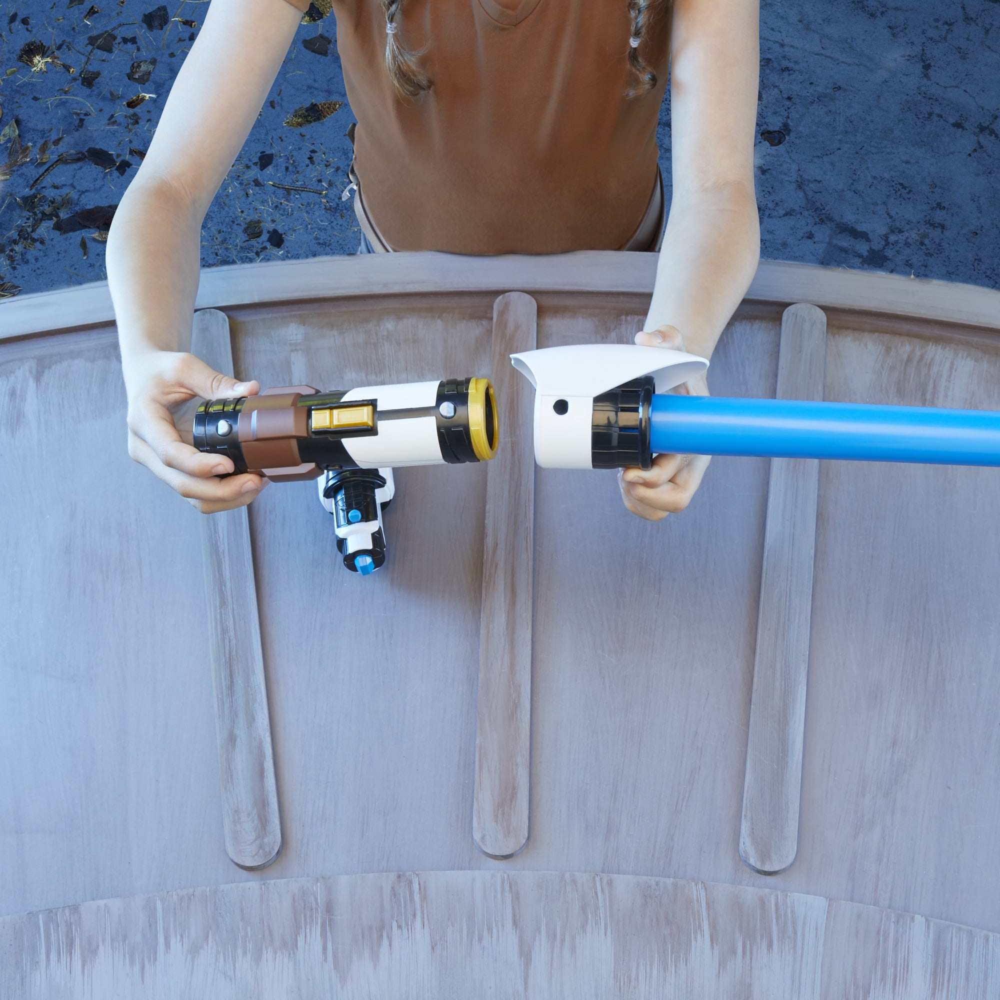 Star Wars Lightsaber Forge Sabre laser électronique d'Obi-Wan Kenobi