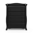thumbnail image 4 of Storkcraft Avalon 5 Drawer Universal Dresser Black, 4 of 6