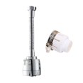 thumbnail image 1 of Grifo de cocina con boquilla de ducha ahorradora de agua, burbujeador de forma universal, filtro de salida de agua a prueba de salpicaduras, 1 of 6