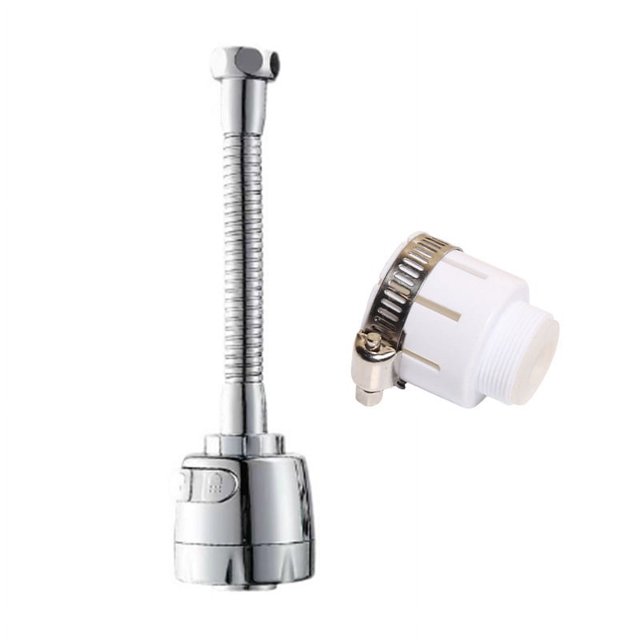 Grifo de cocina con boquilla de ducha ahorradora de agua, burbujeador de forma universal, filtro de salida de agua a prueba de salpicaduras