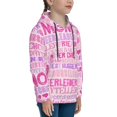 Jgfou Best Mom ever Print Unisex Kids Sweatshirt Boys Girls Hooded