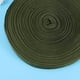 thumbnail image 4 of rollo de cinta de nailon de polipropileno verde oscuro de 50 m x 2 cm, tejido liso, para ropa, decoración de fiestas, 4 of 8