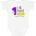 thumbnail image 3 of Inktastic My 1st Mardi Gras with Dots Boys or Girls Baby Bodysuit, 3 of 5