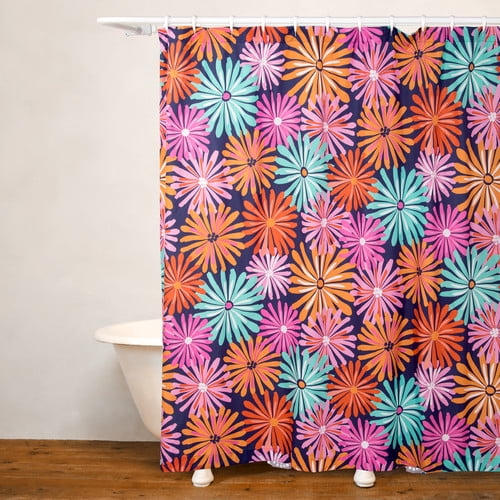 Crayola Llc Dreaming Of Daisies Single, Otomi Print Shower Curtain