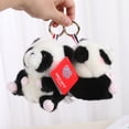 thumbnail image 2 of Panda doll plush toy national  simulation little panda doll small  pendant Ragdoll children birthday gift DMH, 2 of 7