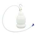 thumbnail image 1 of Brake Brake Bleeder Bottle 1L Auto Brake Fluid Extractor with Silicone Hose Hanging Hook, White, 1 of 7