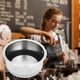 thumbnail image 5 of Filtro de café de Acero inoxidable Sunnimix canasta de café 1-2 tazas, 5 of 7